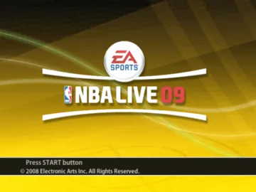 NBA Live 09 screen shot title